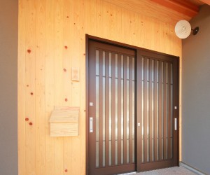 桧板張り 桧板張り